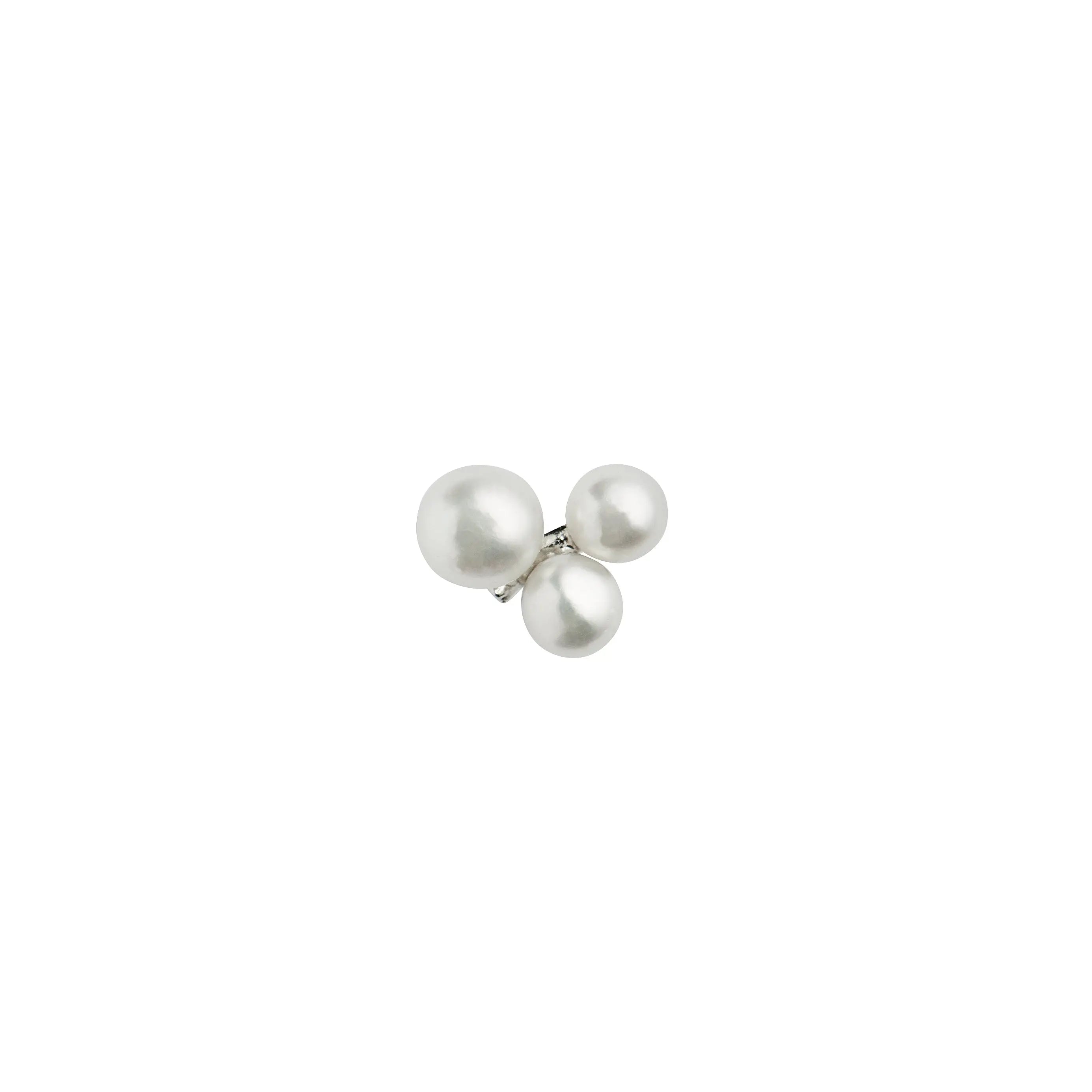 Three Pearl Berries Ørestik - Sølv fra Stine A Jewelry