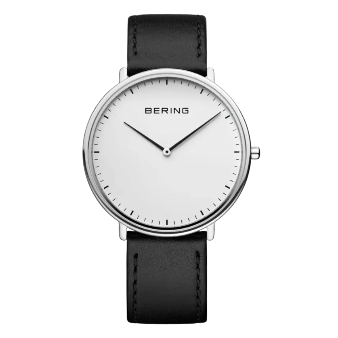 Classic unisex ur - Sølv/hvid fra Bering