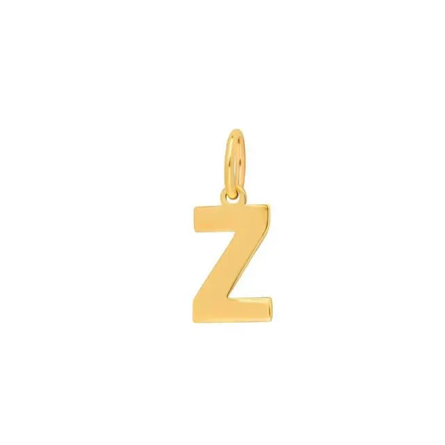 Guldvedhæng bogstav - Z - 14 kt. fra Siersbøl