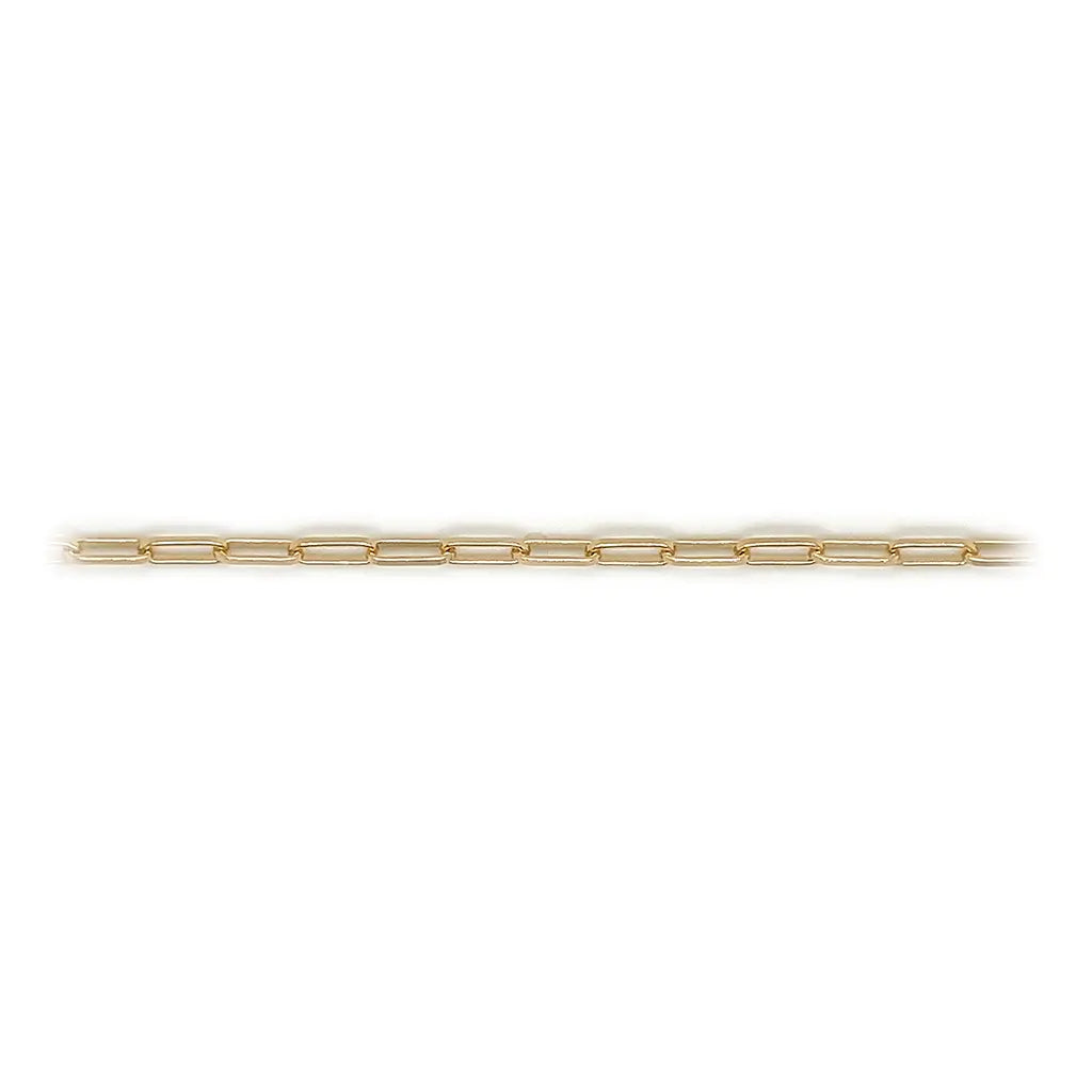 Ankelkæde long links - Forgyldt fra Scrouples Jewellery