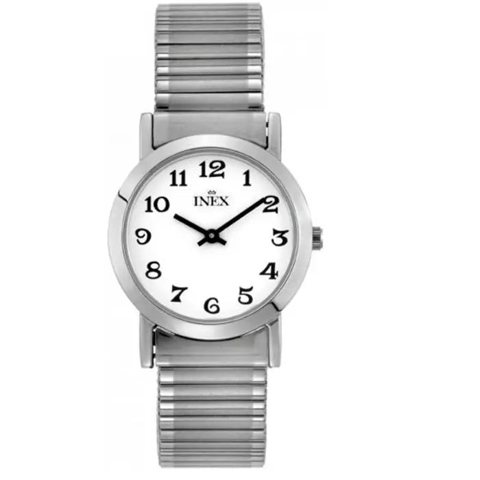 INEX IS084 ur - Sølv/hvid fra Inex