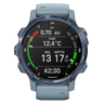 Descent™ Mk2S, mineralblå med silikonerem i farven Sea Foam fra Garmin