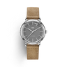 The Statesman - Grå Urskive med Taupe-rem af ruskind fra ODE