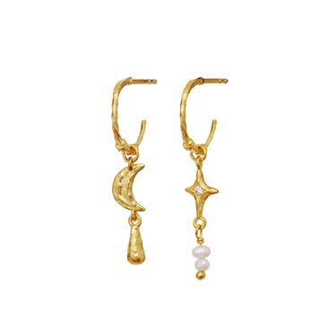 Tamina Earrings - Forgyldt