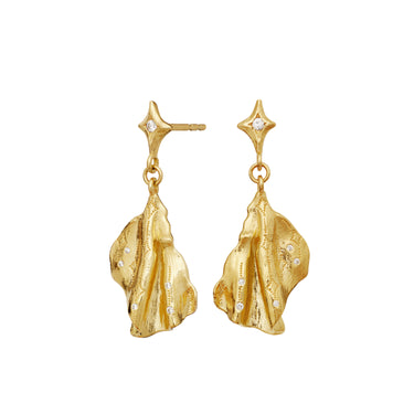 Gerda Earrings - Forgyldt