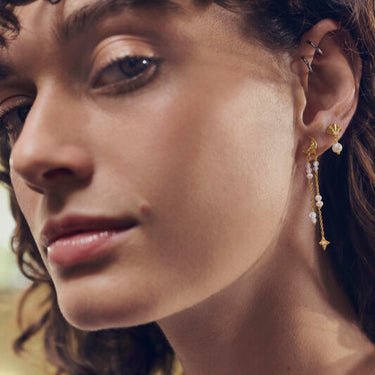 Sonata Earrings - Forgyldt