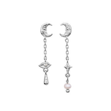 Beatrice Earrings - Sølv