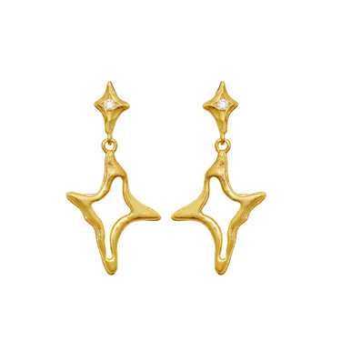 Roxy Earrings - Forgyldt