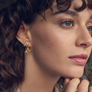 Roxy Earrings - Forgyldt