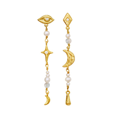 Sissone Earrings - Forgyldt