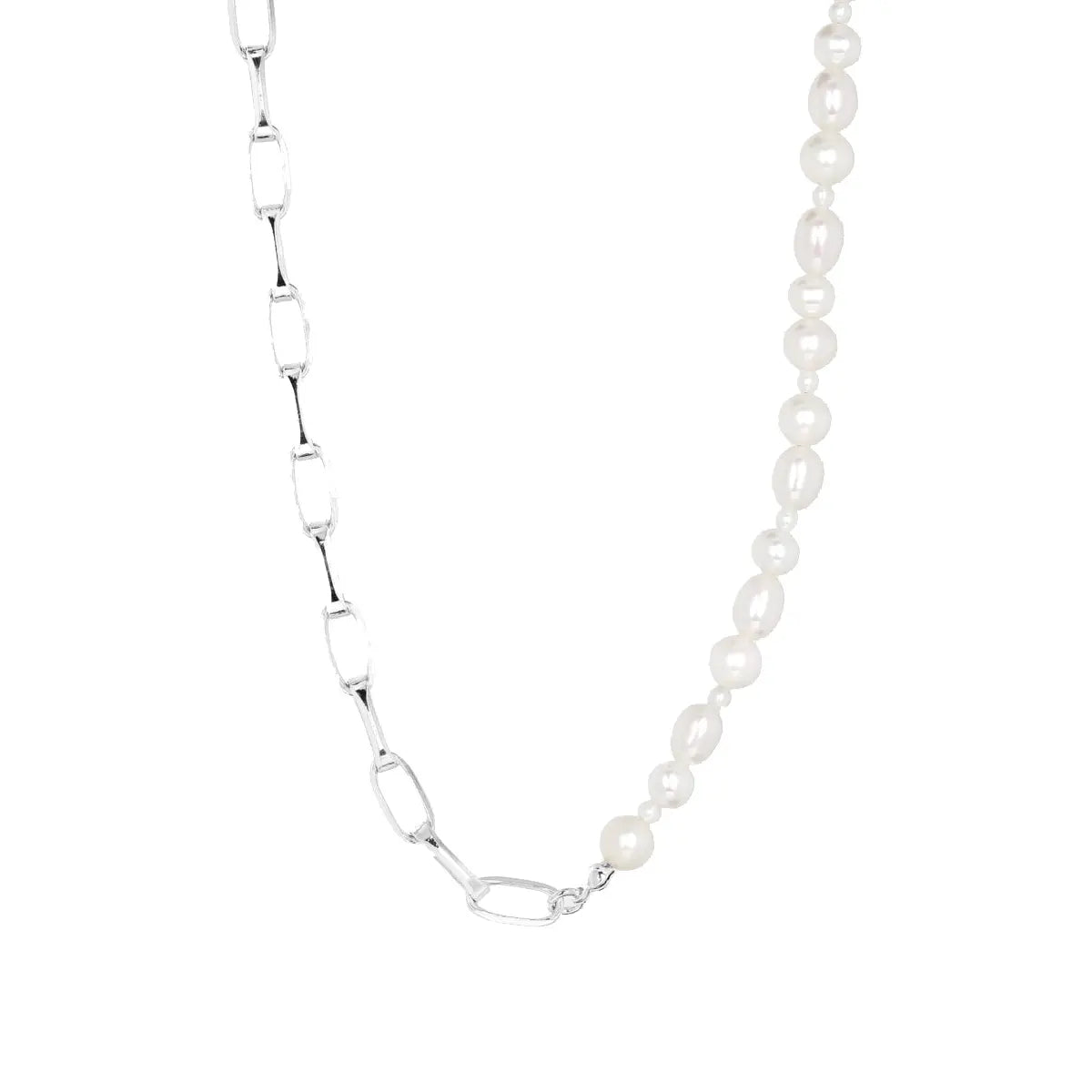 IX Uniqio Pearl halskæde - sølv fra Ix Studios