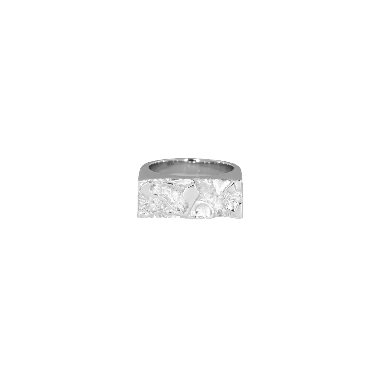 IX Rustic Ring - sølv fra Ix Studios