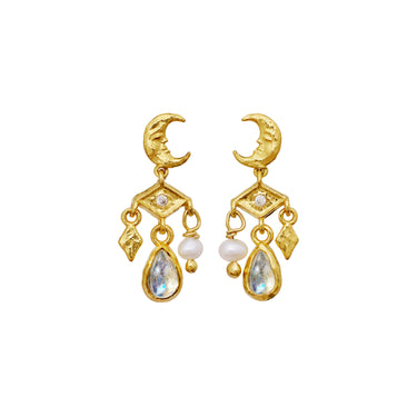 Colline Earrings - Forgyldt