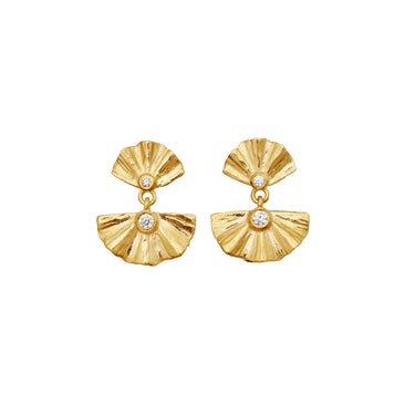Odile Earrings - Forgyldt