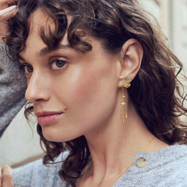 Odile Earrings - Sølv