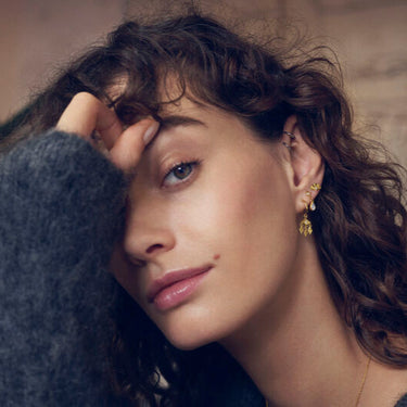 Poco Earrings - Forgyldt