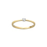 Diamond Solitaire Ring 0,07 ct. - 14 kt. Guld fra Diamond Essentials by Plaza