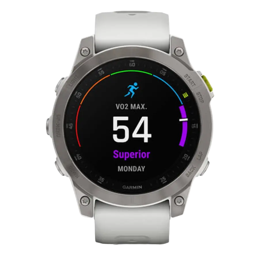 epix™ (Gen 2) – Sapphire Edition | 47 mm, Titanium med hvid fra Garmin