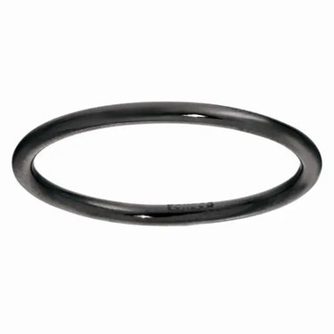Oxyderet sølvring, glat 1,5mm fra Nordahl Jewellery