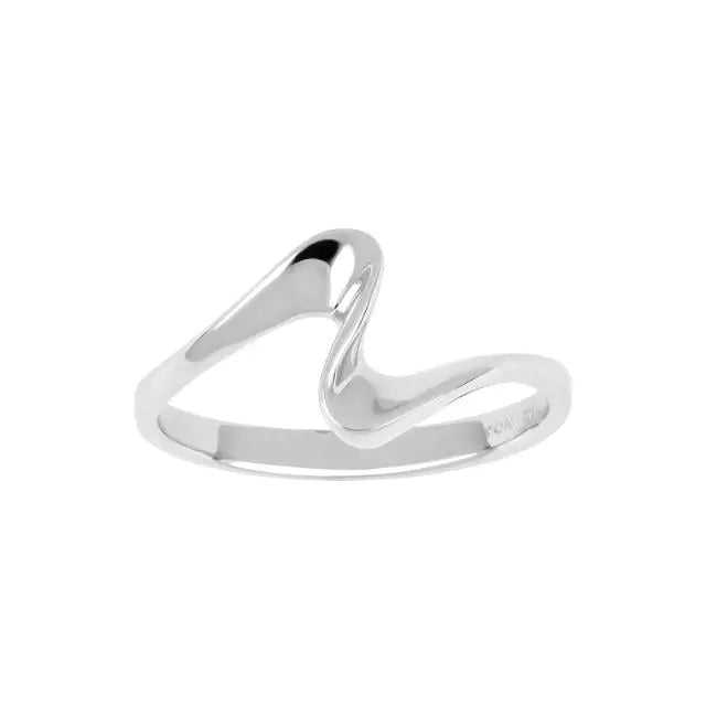 WAVE52 ring 11mm - Sølv fra Nordahl Jewellery