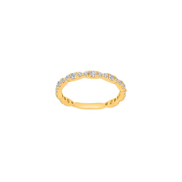 Simple together guldring  - 8 kt. Guld fra Gold Essentials