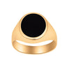 14 kt. Guld ring med onyx fra Nordahl Standard