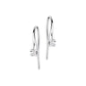 Kleopatra ørebøjler - 14 kt. Hvidguld fra Scrouples Kleopatra
