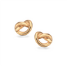 Øreringe m. knude - 8 kt. fra Scrouples Jewellery