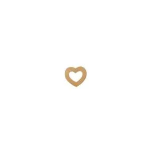 Petit Open Love Heart Ørestik - Forgyldt fra Stine A Jewelry