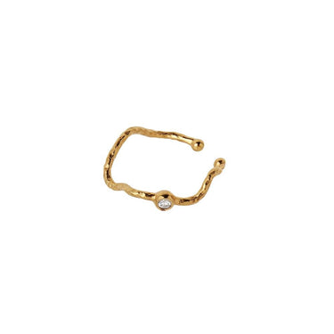 Big Wavy Earcuff - Forgyldt fra Stine A Jewelry