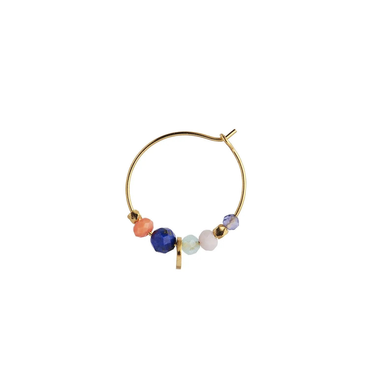 Colour Crush Hoop -Tokyo Mix - Forgyldt fra Stine A Jewelry