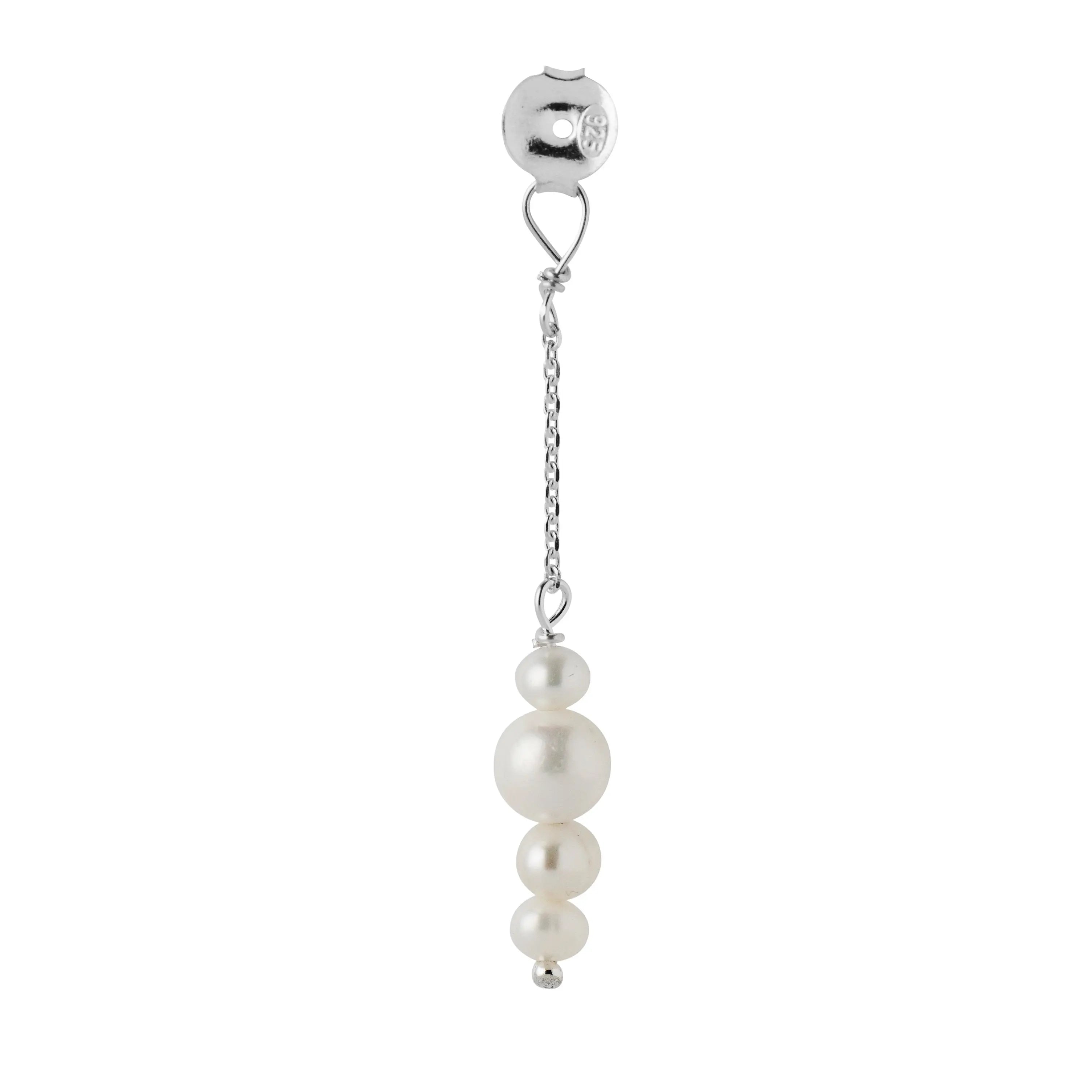 Pearl berries behind ear ørering - Sølv fra Stine A Jewelry