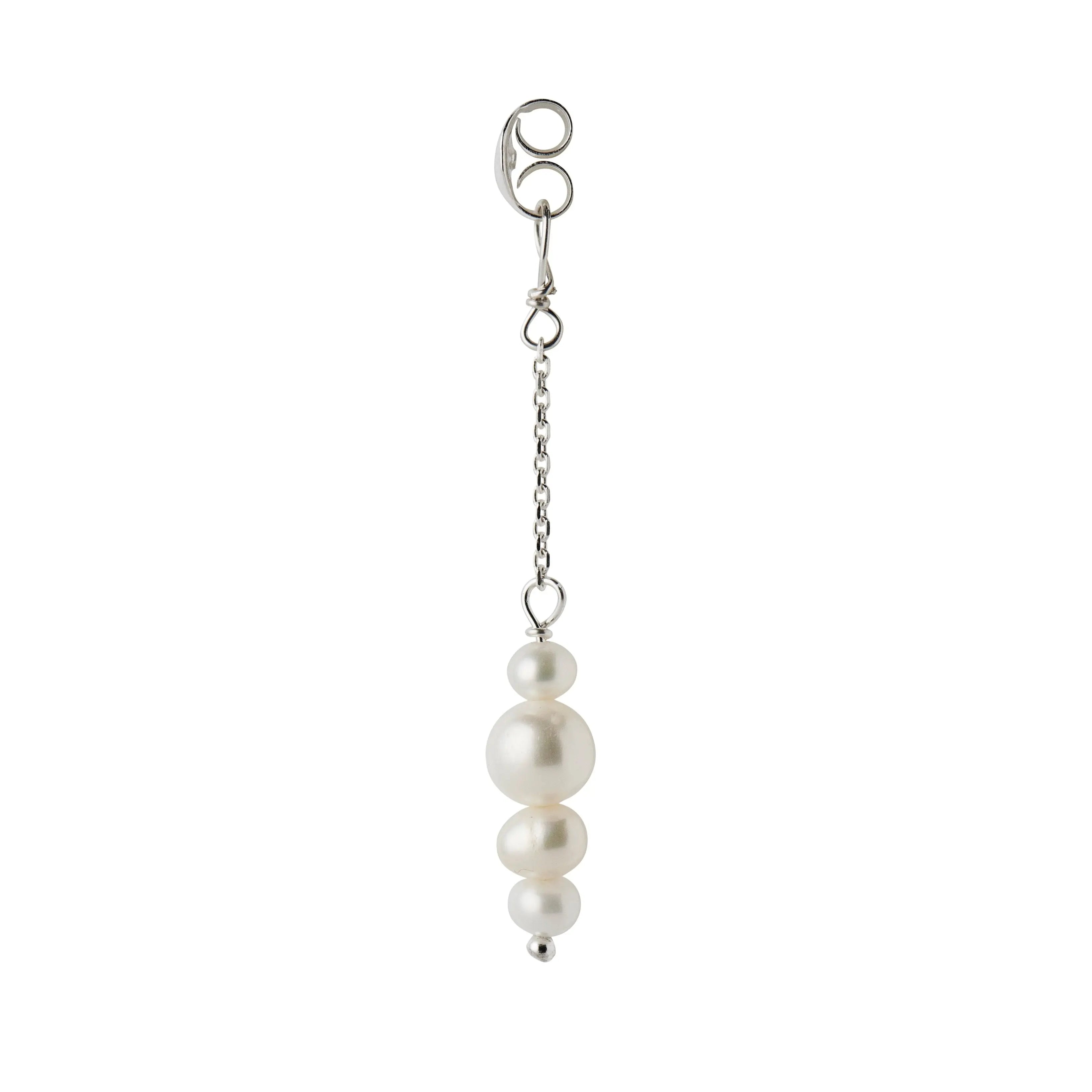 Pearl berries behind ear ørering - Sølv fra Stine A Jewelry