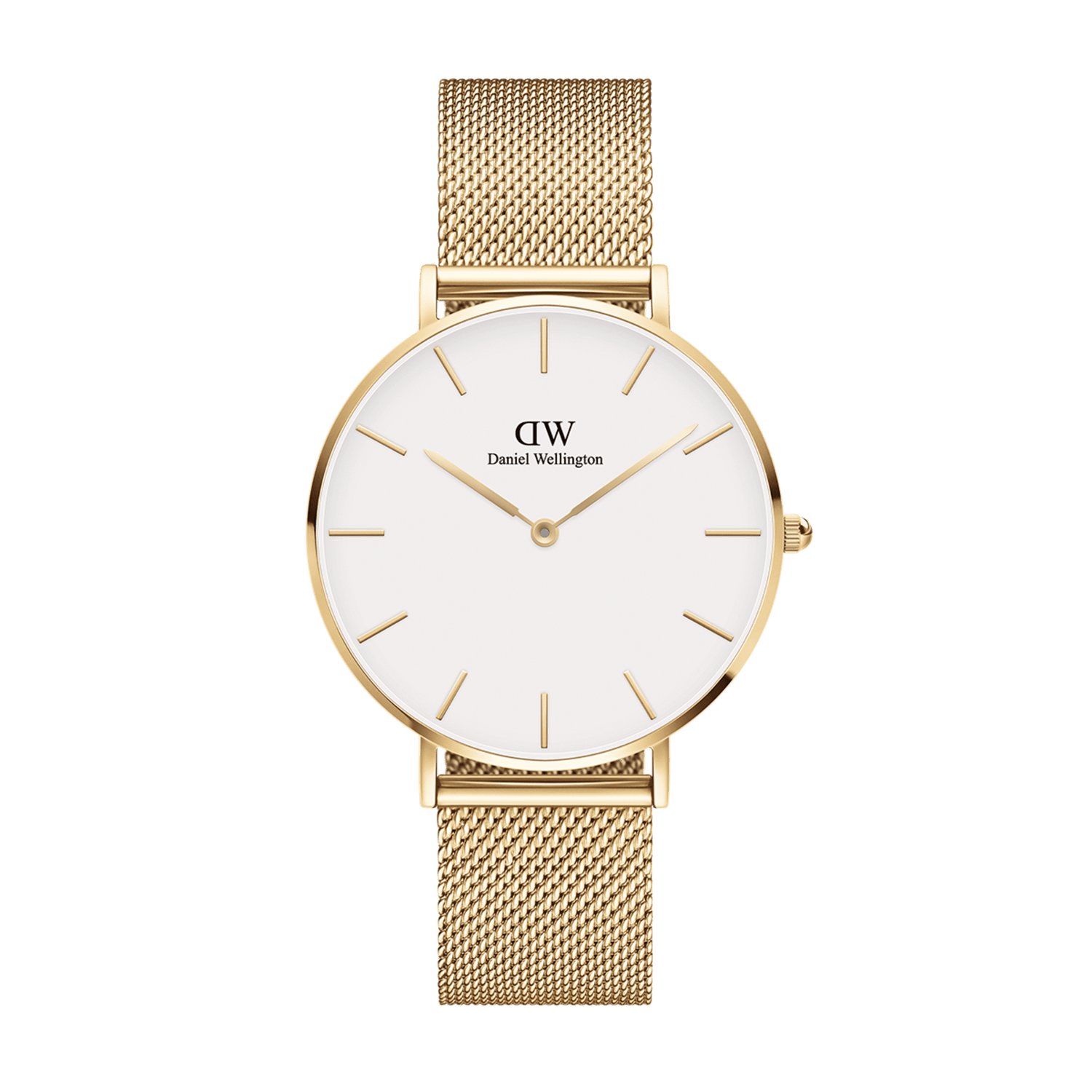 Petite Evergold 36 mm - Guld/Hvid fra Daniel Wellington