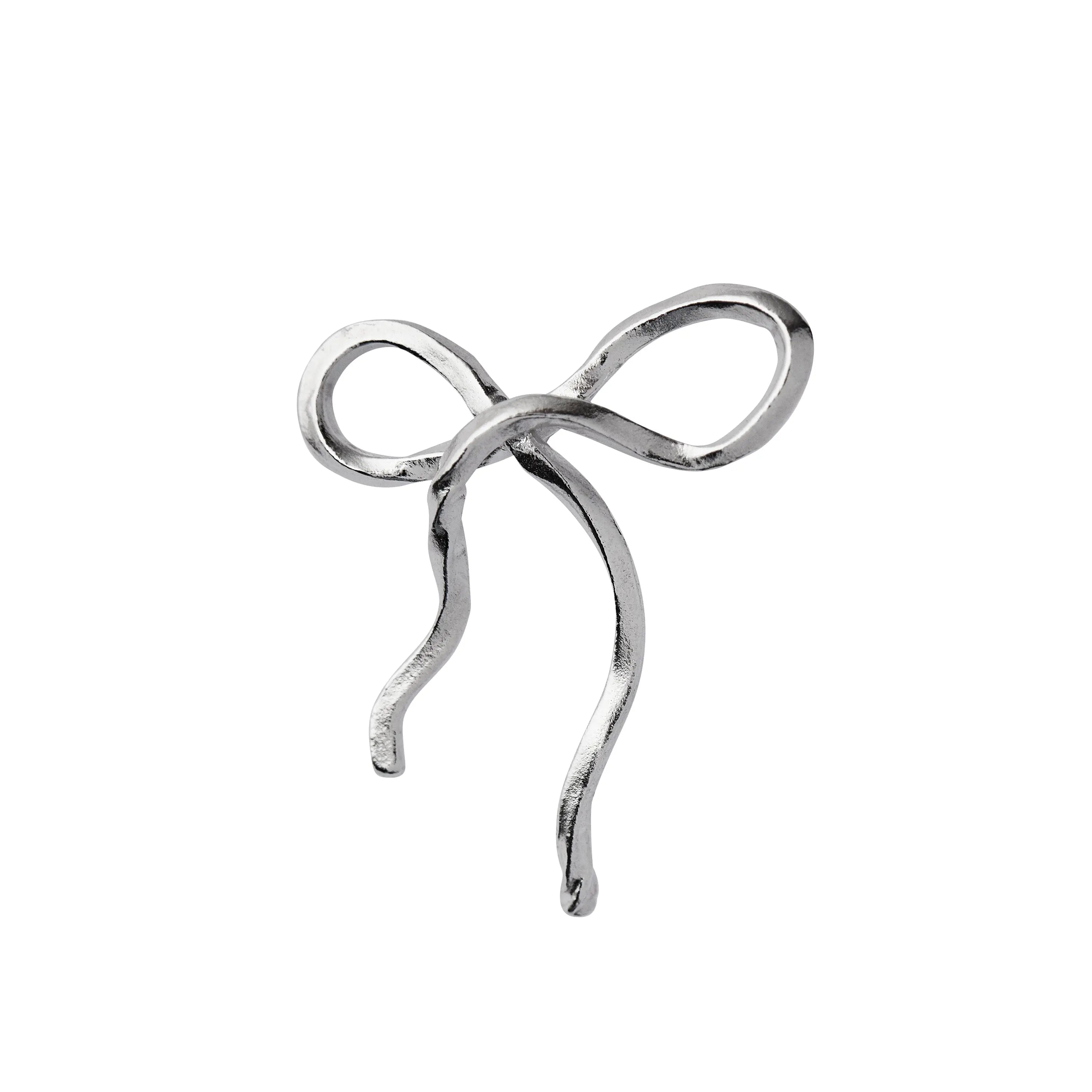 Flow Bow Ørering - Sølv fra Stine A Jewelry