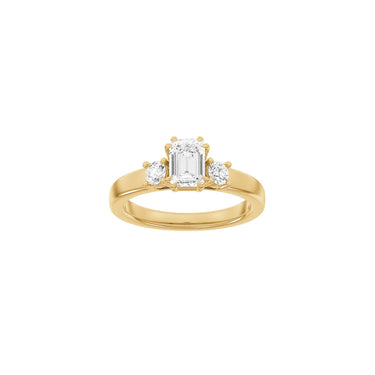LUXURY Modern firkant 1,33 ct. - 14 kt. Guld