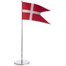 Flagstang 30 cm - Sølvplet fra Noa Kids