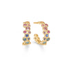 Luxury Rainbow Øreringe - 14 kt. fra Mads Z Gold Label