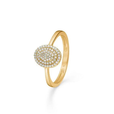 Phillippa ring m. 0,14 ct. - 14 kt. fra Mads Z Gold Label