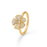 Fleur Ring - 14 kt Guld fra Mads Z Gold Label