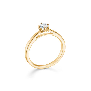 Crown Ring 0,24 ct. - 14 kt. Guld fra Mads Z Crown