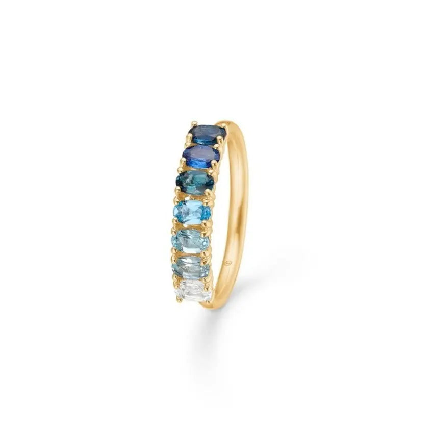 Poetry Sapphire ring - 14 kt fra Mads Z Gold Label