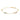 Luxury Rainbow Armbånd - 14 kt. Guld fra Mads Z Gold Label