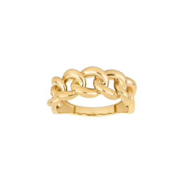 Panser guldring  - 8 kt. Guld fra Gold Essentials