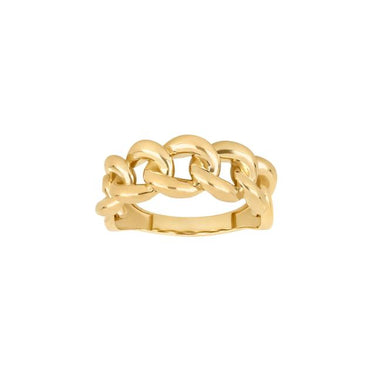 Panser guldring  - 8 kt. Guld fra Gold Essentials