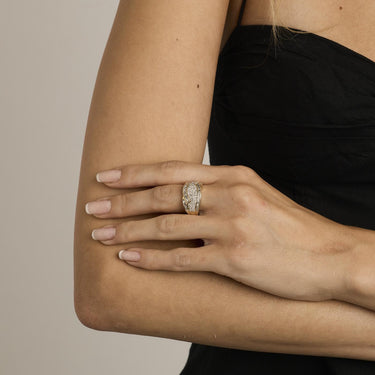 Ring - Vægt:  4.76g - 14kt