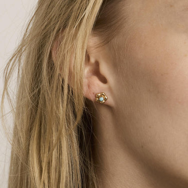 Øreringe - Vægt: 1.99g -18kt