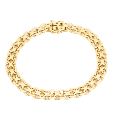 Armbånd - Vægt: 15.4g - 18kt