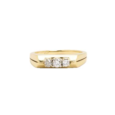 Ring - Vægt: 4.61g - 18kt