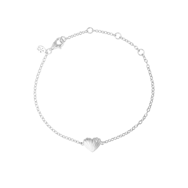 Just Love One Heart Armbånd - Sølv